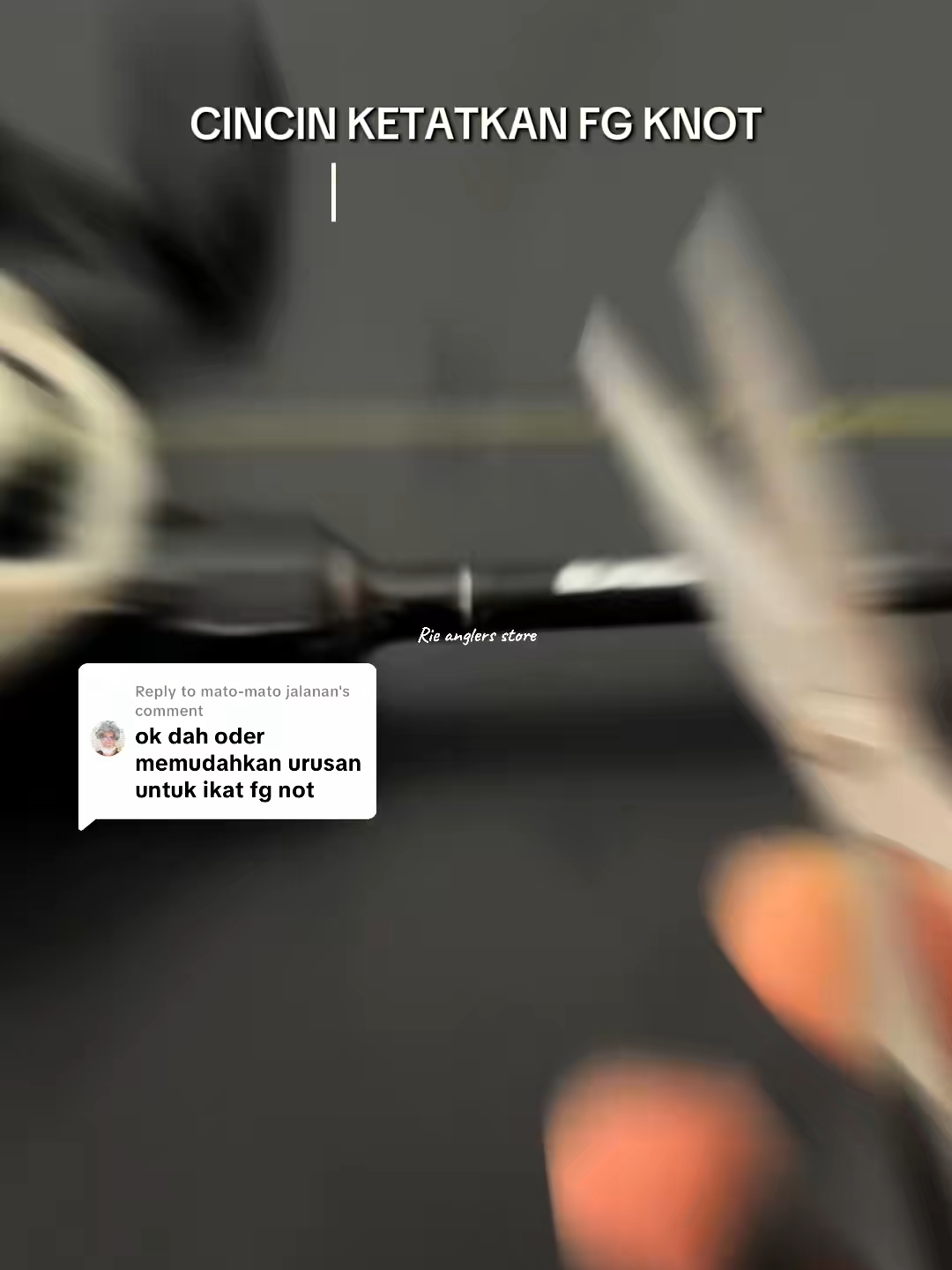 Replying to @mato-mato jalanan cincin ketat kan tali .better ambil 2pcs #getahketatcincin #cincinketatkanleader #cincinfgknot #leader #fgknot