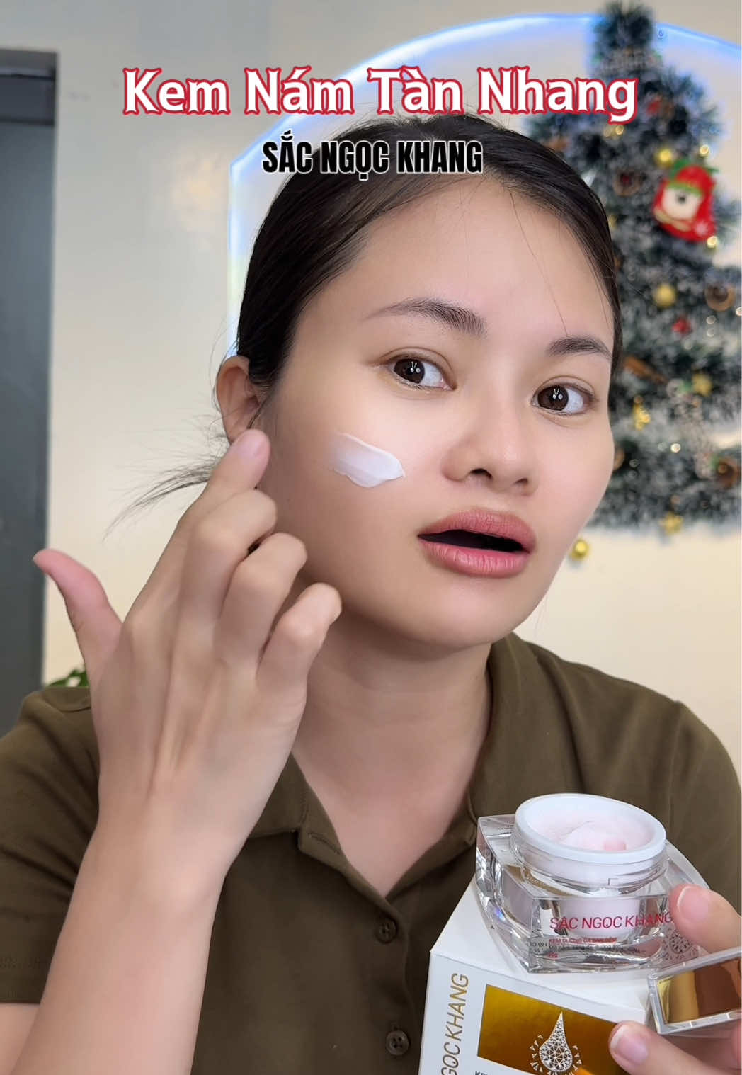 Trả lời @Hằng Nguyễn1983💖💖 mua kem có quà chị em ới #sacngockhang #kemtrinam #kemduongtrangda #skincare #hanalamdep 