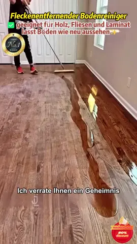 🔥Black-Friday-Mega-Angebot – 50 % Rabatt!🔥Schnelltrocknender und fleckenentfernender Bodenreiniger mit langanhaltendem Duft