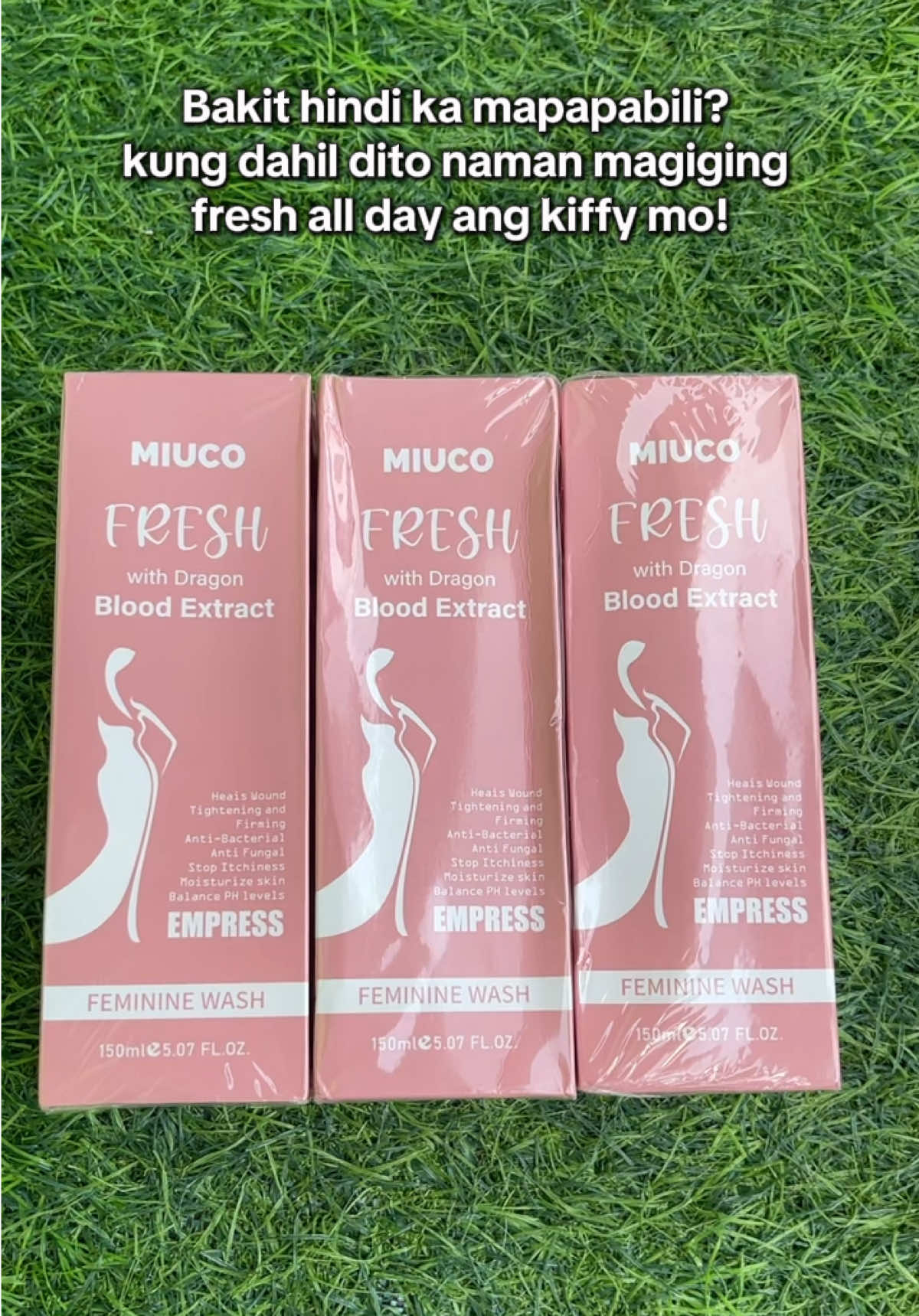MIUCO FRESH with Dragon Blood Extract  -Women's Intimate Cleanser Deodorizing, Refreshing, Antibacterial intimate wash! #miucofresh #yeastinfectiontreatment #fresh #femininewash #femininecare 