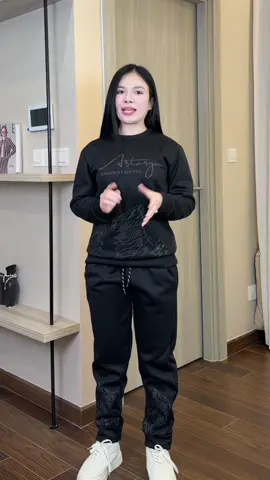 Bộ Quần Áo Nỉ Thu Đông 