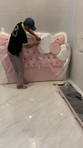 Giường ngủ dễ thương @Nội Thất Phương Thanh nick phụ #giườngngủ #giườngngủđẹp 