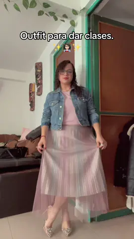 #outfit #clases #miss #maestra #class 