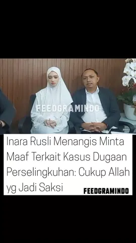 Inara Rusli akhirnya tampil di hadapan publik setelah beberapa hari menjadi pusat perhatian akibat memanasnya polemik rumah tangga yang menyeret namanya dengan pengusaha asal Medan, Insanul Fahmi. Dalam pernyataan singkat yang disampaikan dengan suara bergetar, Inara terlihat menahan air mata saat meminta maaf atas kegaduhan yang terjadi. Kemunculan Inara ini menjadi perhatian besar karena sebelumnya ia memilih diam di tengah isu CCTV dan perseteruan yang menyeret dirinya bersama Insanul Fahmi dan Mawa.