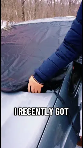 Winter Hack EVERY Driver Needs — Windshield Covered in Seconds! #SnowCover #winterdriving  #CarAccessories #CarEssentials #tiktokshopblackfriday 