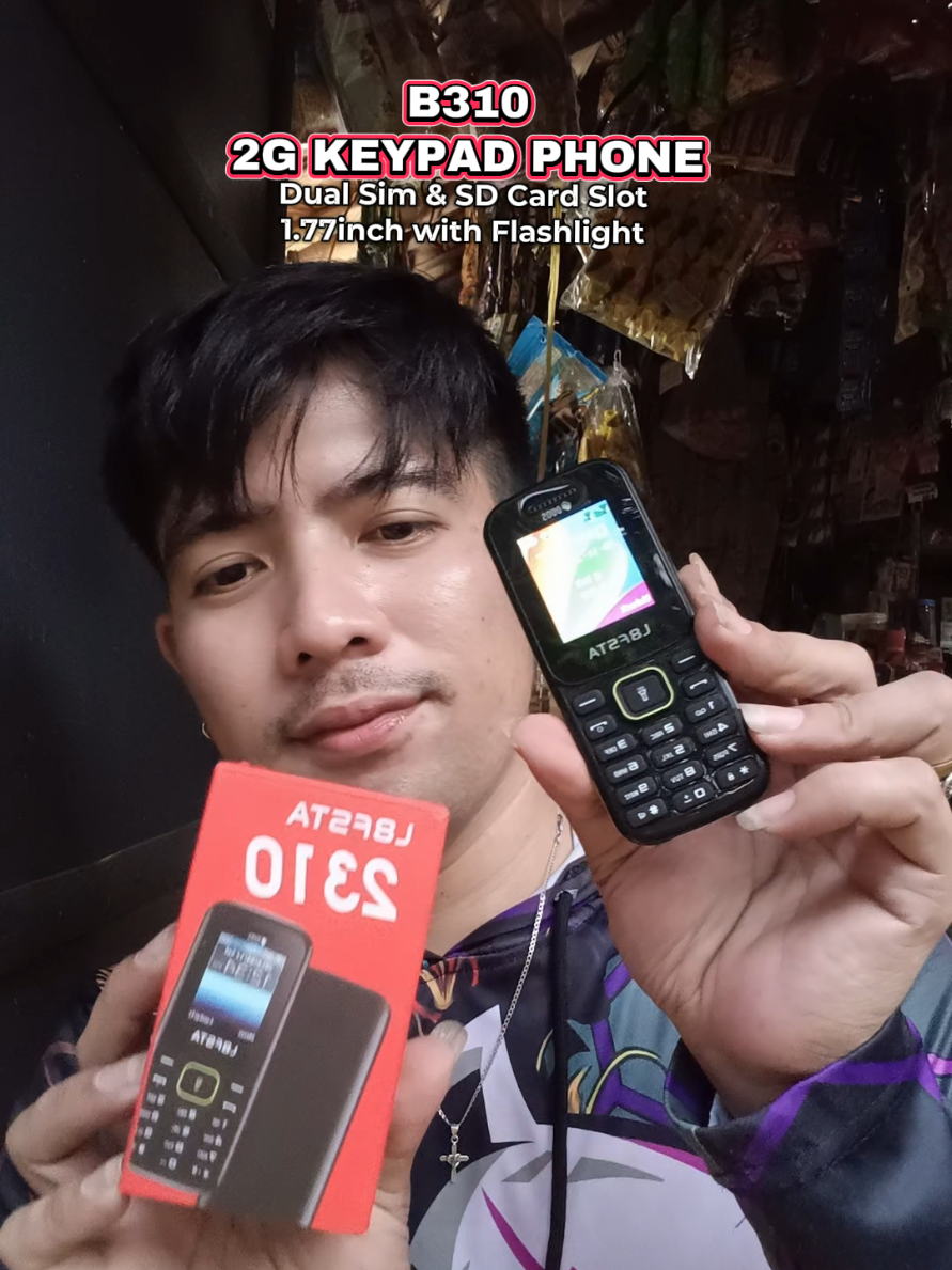 B310 2G Mobile Dual Sim with Memory Card Slot,iba parin talaga pag may back up phone ka.🔥 #mobilephones #cellphone #keypadphone #backupphone #phone  Disclaimer: Price may vary after the promotion ends.