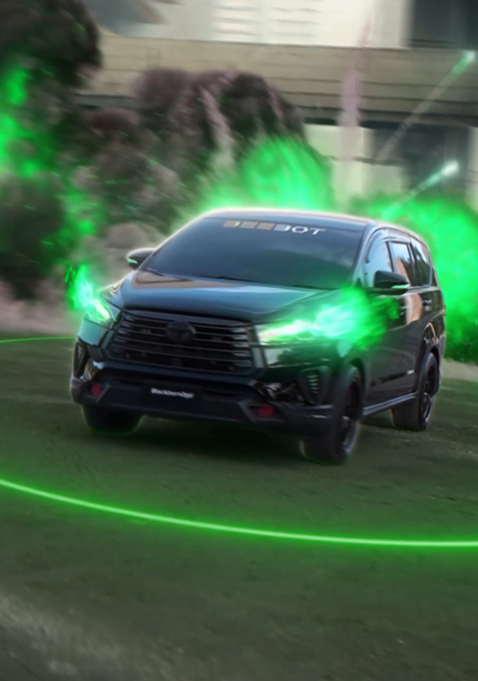 Black x Green🔥 #blackborn2gd #championautolamp #beebotautomotive 