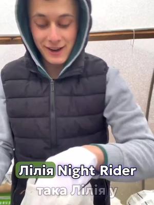 Лілія Night Rider. У мене лише 30 цибулинок, на гурт їх навіть не було. Тому, спішіть, замовляйте.