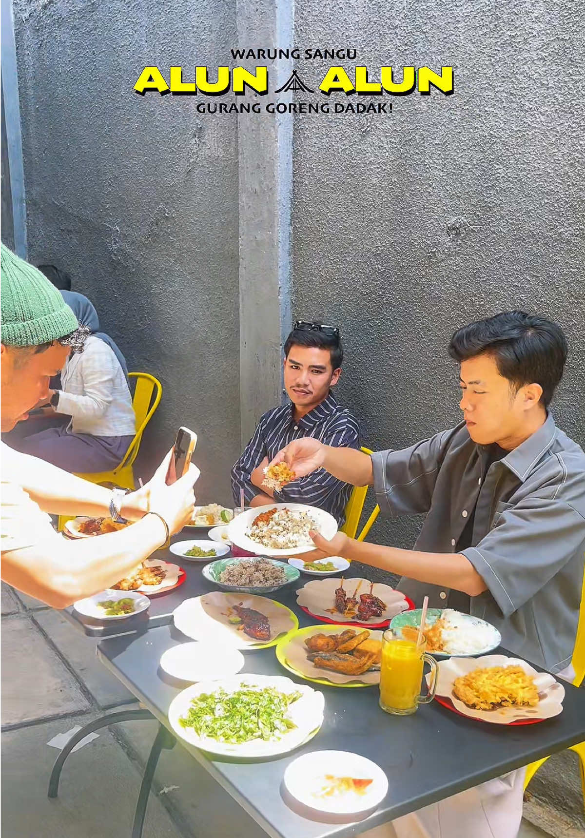 Woooooowww✨ #warungsangualunalun  #warlun  #kulinersunda  #kulinertasik  #Guranggorengdadak