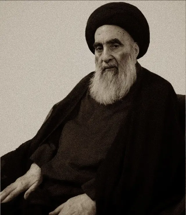 مولانه ربي يطول عمرك  🤍 #سيد #علي #السيستاني 