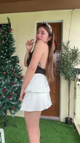 ang lakas maka kikay😍 #doublelayerskirt #skort #miniskirt #outfitskirt #palda 