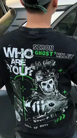 New ver of simon riley #ghostcod #simonriley #retrogaming #gamewear #tshirt 