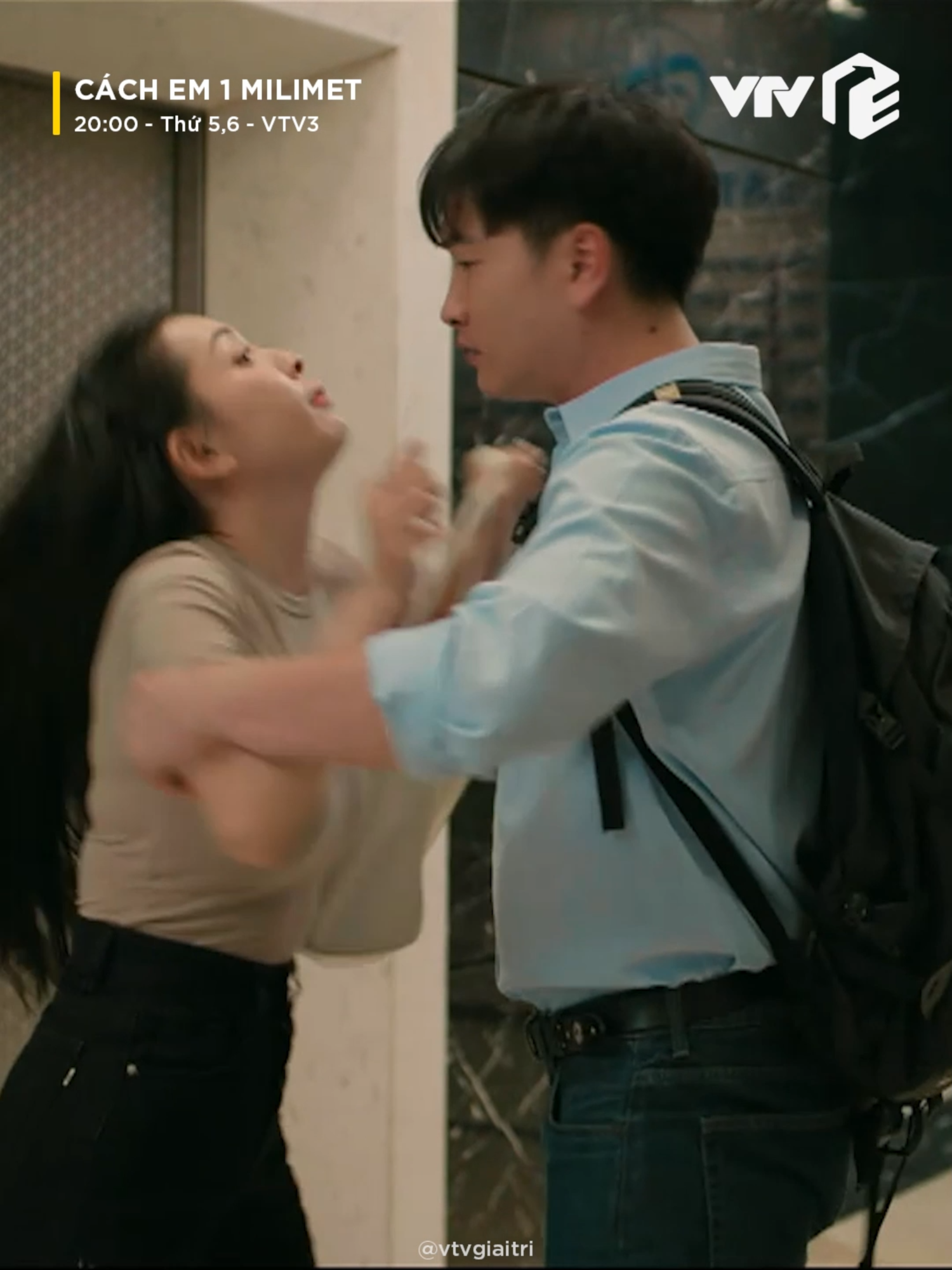 Nga nổi cơn ghen bất chấp khi theo dõi Tú - Đức #vtvgiaitriofficial #xuhuong #tiktokvn #phimhot #tiktok #cachem1milimet