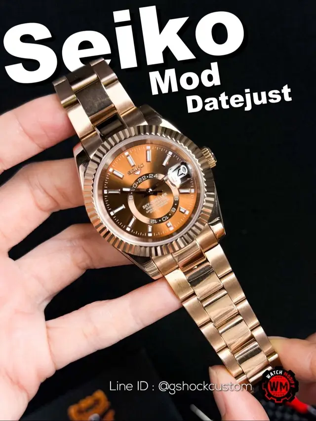 🤎 เสริมลุคเอิร์ธโทนให้คอมพลีทไปได้อีก✨ #seikomod #ป้ายยากับlemon8 #watch #luxurywatches #นาฬิกาผู้ชาย 