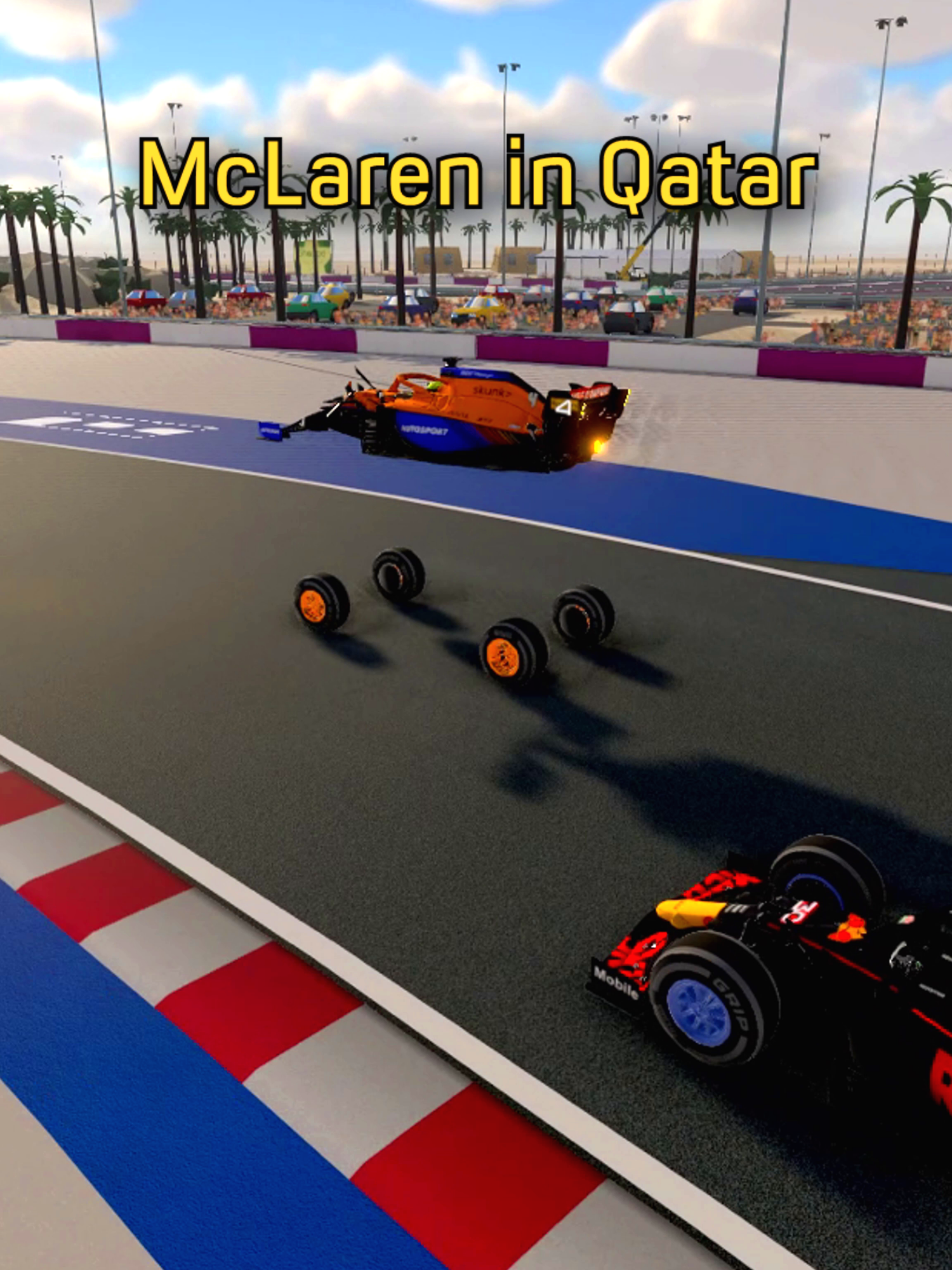 McLaren in Qatar 🤣🏎️🔝 Wishlist Backseat Champions on Steam! 💪🧡 Music by @astromelody_ 🎵🏁 #f1memes #f1 #formula1 #meme #mclaren #f1tiktok #racinggame #steamgames #game #racing #indiegames #landonorris #oscarpiastri #maxverstappen #qatar #qatargp