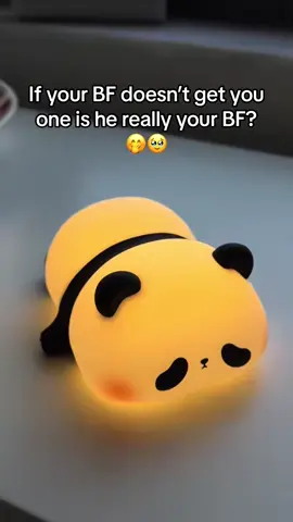 Brighten your space with our panda Silicon Lamp! Adorable design, flexible silicone, and a playful touch. #panda #lamp #fyp #xyzbca