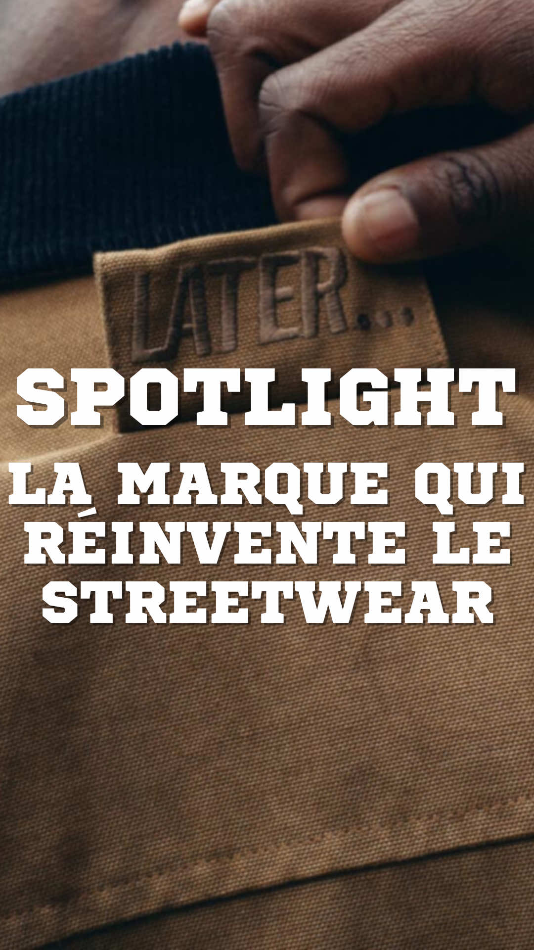 SPOTLIGHT : La marque française qui réinvente le streetwear ! 🧢 @LATER… fait partie des marques qui méritent beaucoup plus de visibilité. Revalorisation des fibres d’anciens vêtements, tissage et confection europeene, mais surtout un vraie passion pour le vêtement ! Et puis ils vous régalent pour le Black Friday avec un vestiaire complet d’une valeur de 1000€ à gagner, foncez ! #Later #TheWeeklyEdit #Spotlight #Menswear #MensFashion