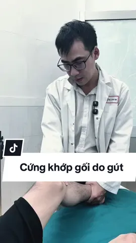 Cứng khớp gối do gút #rachsunchem#dutdaychangcheo #daukhopgoi #daukhopvai #đaulưng