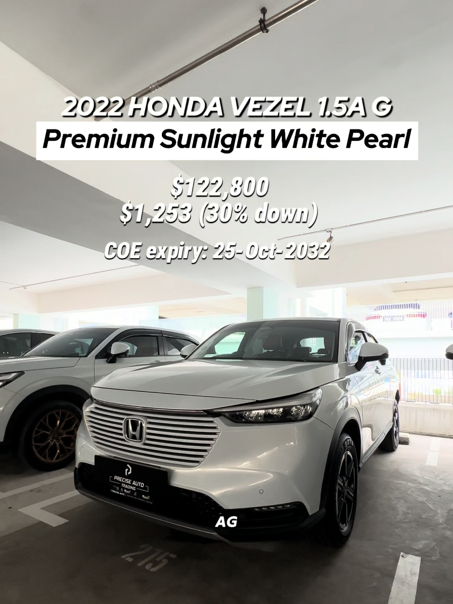 6 Honda Vezels available NOW!!  If you’ve been eyeing one… this is your sign! ✍🏻 Call or WhatsApp 94897930 📲 #sgcars #fyp #cartok