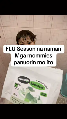 #hegerbabyherbalbathsoak #toddlermomsoftiktok #trending #bathsoak #fluremedy 