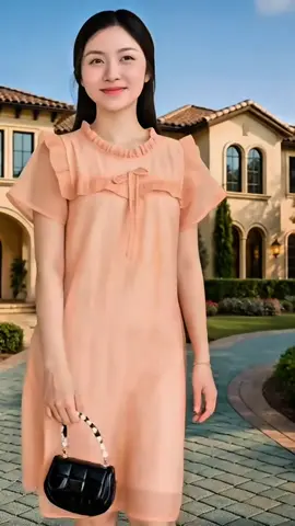 Đầm bầu tơ bèo qoanh ngực dáng dài siêu xinh #dam #vaybau #dambauxinh #dambauxinh 