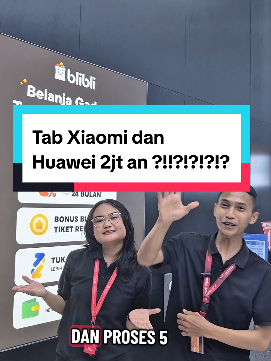 cari tab yg 2jtan??yukkk mimin kasihh pilihannya nihh bisa cicilan acukup pakai ktp aja banyak promonya😍#promomakangajian #bliblistoreresindaparkmallkarawang #resindaparkmallkarawang #huawei #xiaomi 
