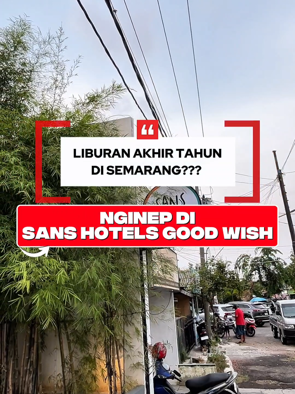 Liburan Akhir Tahun di Semarang? Segera Reservasi Penginapan Sekarang sebelum ketinggalan dan Nggak Kebagian. SANS Hotels Good Wish di Semarang ini Rekomendasi banget untuk Hotel Harga Affordable kualitas premium. Cus pesan sekarang lewat Aplikasi RedDoorz yaaa. #RedDoorz #RedDoorzID #peSANSdiRedDoorzApp #berkeSANS #SANSHotelsGoodWish 