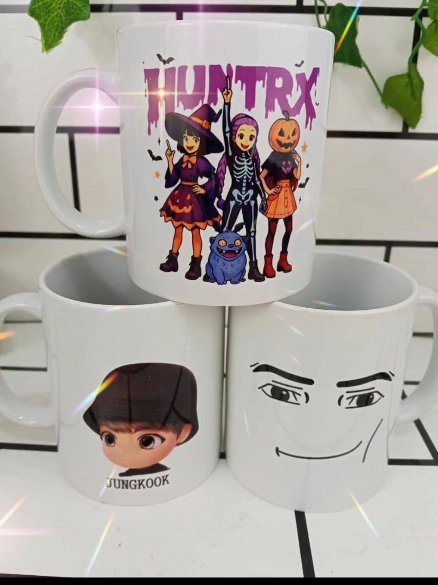 Starting my day with a cup of Jungkook! ✨ Kamu bisa banget punya mug custom kayak gini lho! Mau gambar bias atau fandom apa? DM buat order! #MugCustomMurah #BTSMerch #JungkookEdit #HadiahARMY 