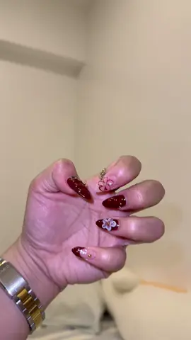 December nails 😍 #fyp #f 