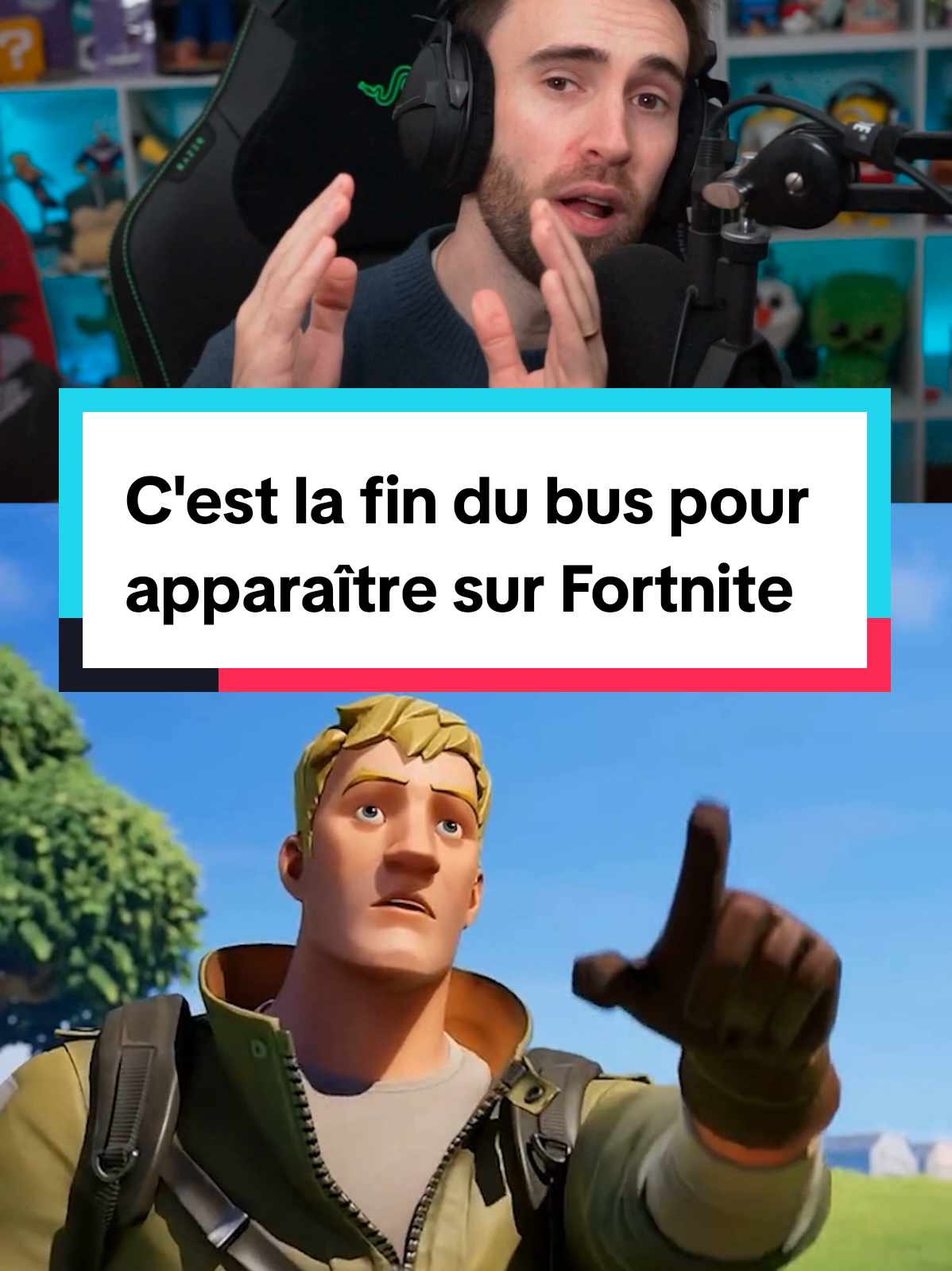 C'est la fin du bus pour apparaître sur Fortnite, car le jeu prépare un énorme changement pour le Chapitre 7. Le bus de combat disparaît et sera remplacé par un système de déploiement totalement différent. Un tsunami vous propulsera aléatoirement vers une direction spécifique, ce qui rendra impossible le choix d’un spawn éloigné. Certains parlent d’un système similaire à ARC Raiders où l’on pourrait sélectionner un point précis pour apparaître. Autre nouveauté : les skins du pass Lego reviennent en boutique. Beaucoup pensaient que ces skins étaient exclusifs, pourtant Fortnite l’avait annoncé : les skins des pass peuvent apparaître en boutique sur Fortnite #gaming #fortnite 