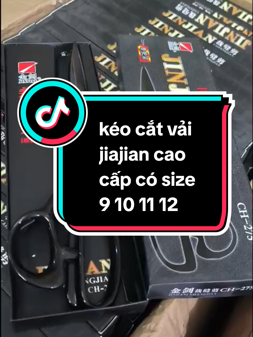 kéo cắt vải jiajian cao cấp có size 9 10 11 12 chị em tham khảo nha  #thoitrang #Đobo #aodaivietnam #đoboxinh #thomay 