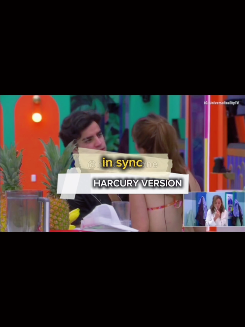 los más sincronizados. ✨🔥 lo tenía que subir. 🫣 #aaronmercury #elaineharo #harcury #lacasadelosfamosos #fyp 