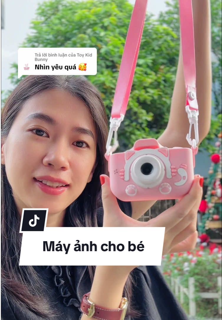 Trả lời @Toy Kid Bunny máy ảnh mini đồ chơi cho bé, máy ảnh mini Clubu chụp hình, quay video cho bé #mayanhmini #mayanhchobe #mayanhdochoi #maychuphinh #hanhchanthanh 