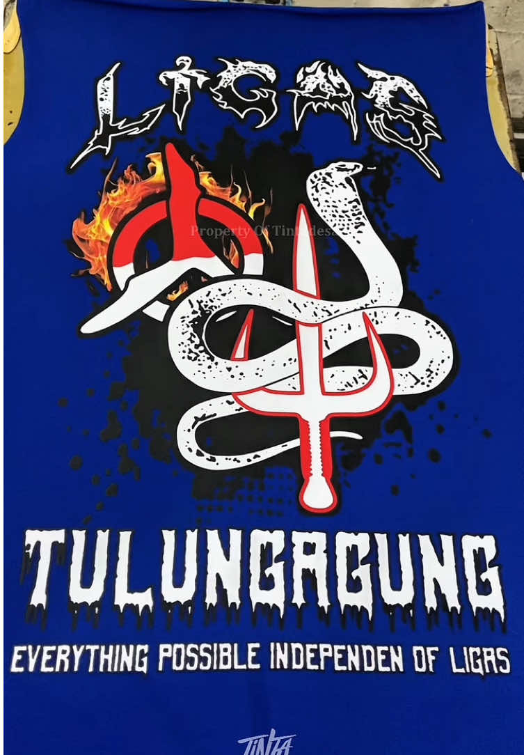 Hasil sablon plastisol desain Ligas Tulungagung🔥 #sablonplastisoltulungagung #ligastulungagung #pagarnusatulungagung #pagarnusa86 #kaospagarnusa 