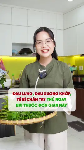 Đau lưng, đau xương khớp, tê bì chân tay, … cô chú anh chị phải thử ngay bài thuốc đơn giản này …  #SunShines #DoanThiTham #songkhoecungtham  #suckhoe 
