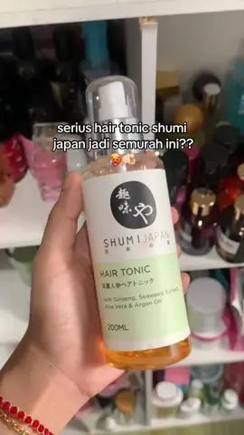 hair tonic si baguss ngerawat rambut😻💯 #hairtonicshumijapan #hairtonicviral 