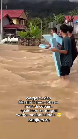 medan banjir core 27.11.2025 #medanbanjircore #cobainyuk #agaklaen🗿 #wargamedan #banjircore 
