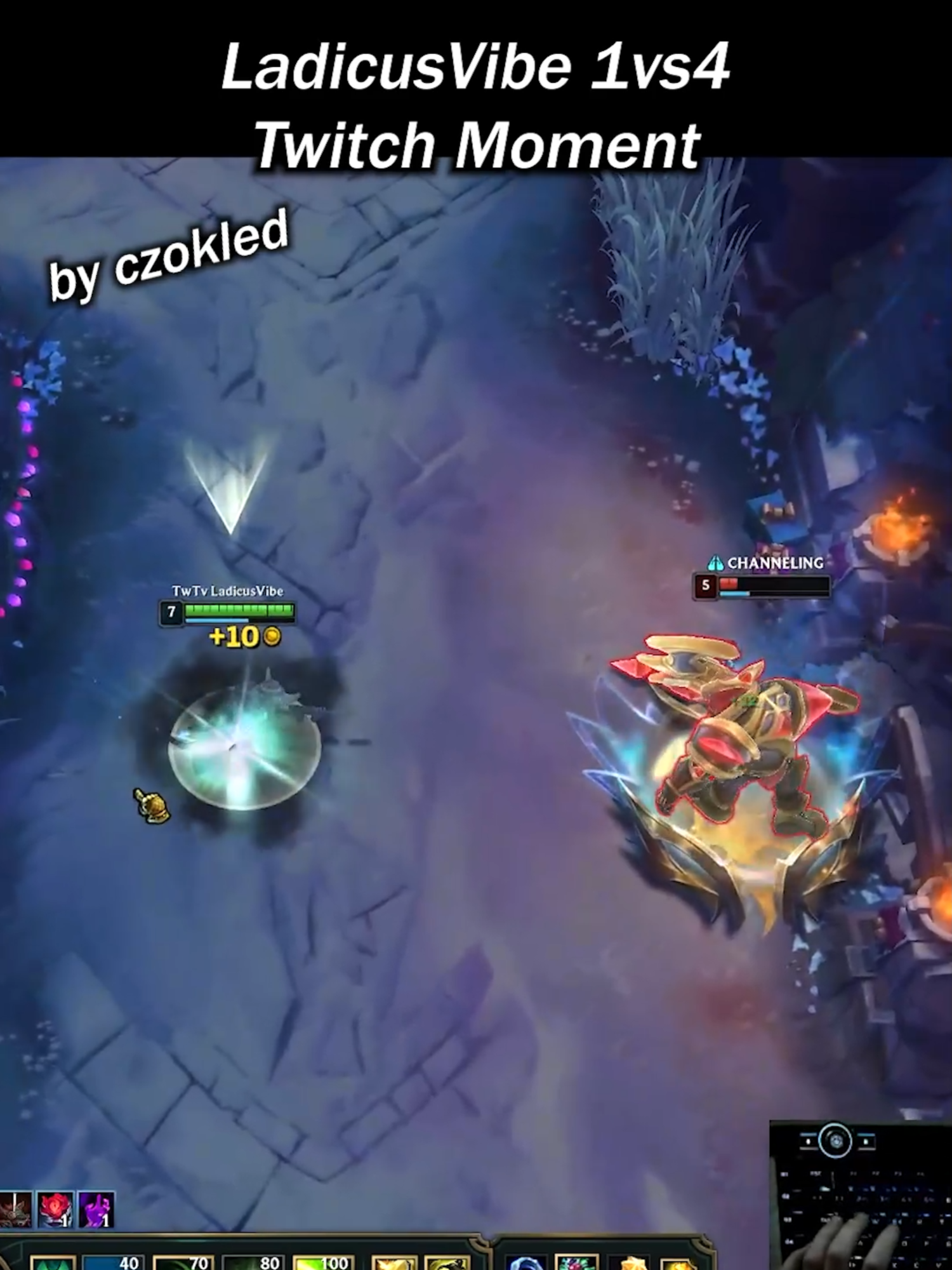LadicusVibe 1vs4 - Twitch Moment #twitch