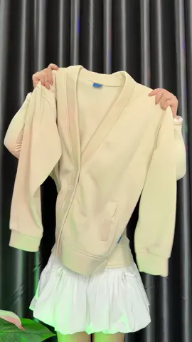 Áo Khoác Cadigan Trơn Nam Nữ ,