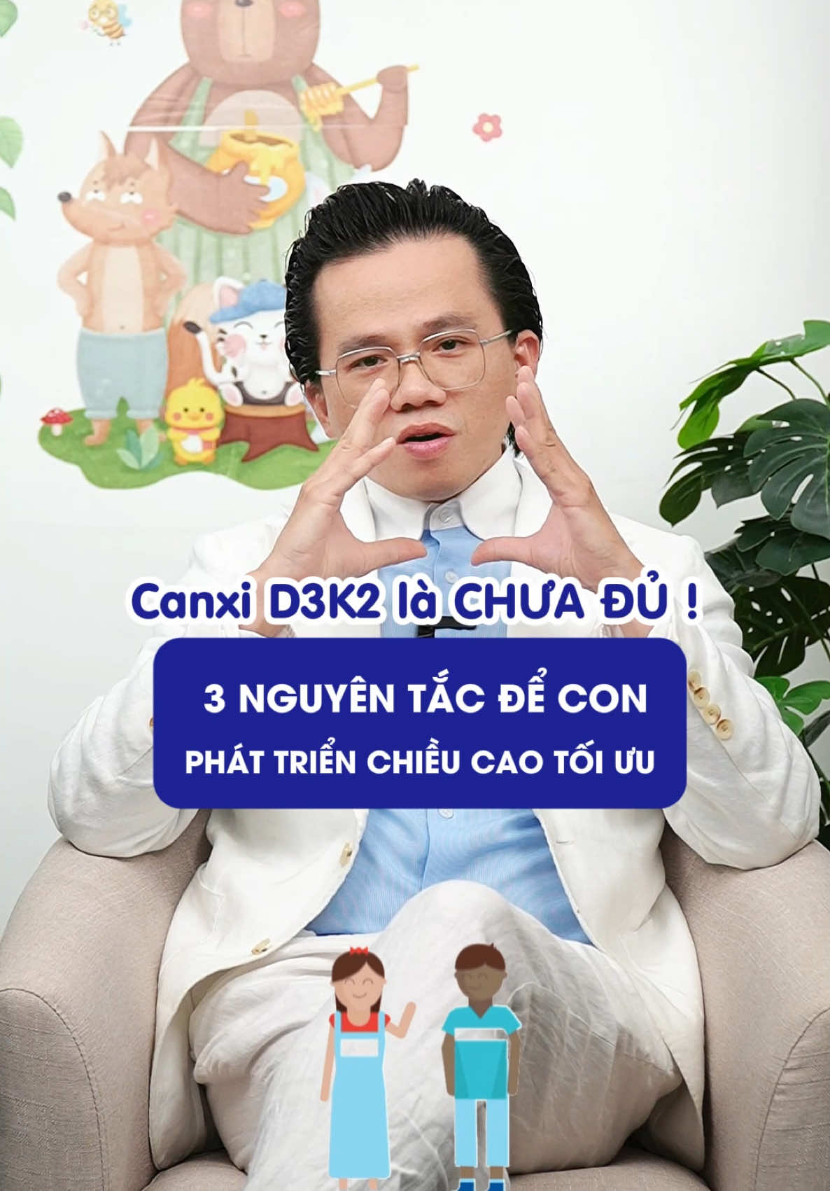 3 Nguyên tắc để con phát triển chiều cao tối ưu #BsPhuoc #LearnOnTikTok #Tangchieucao #ydgr 