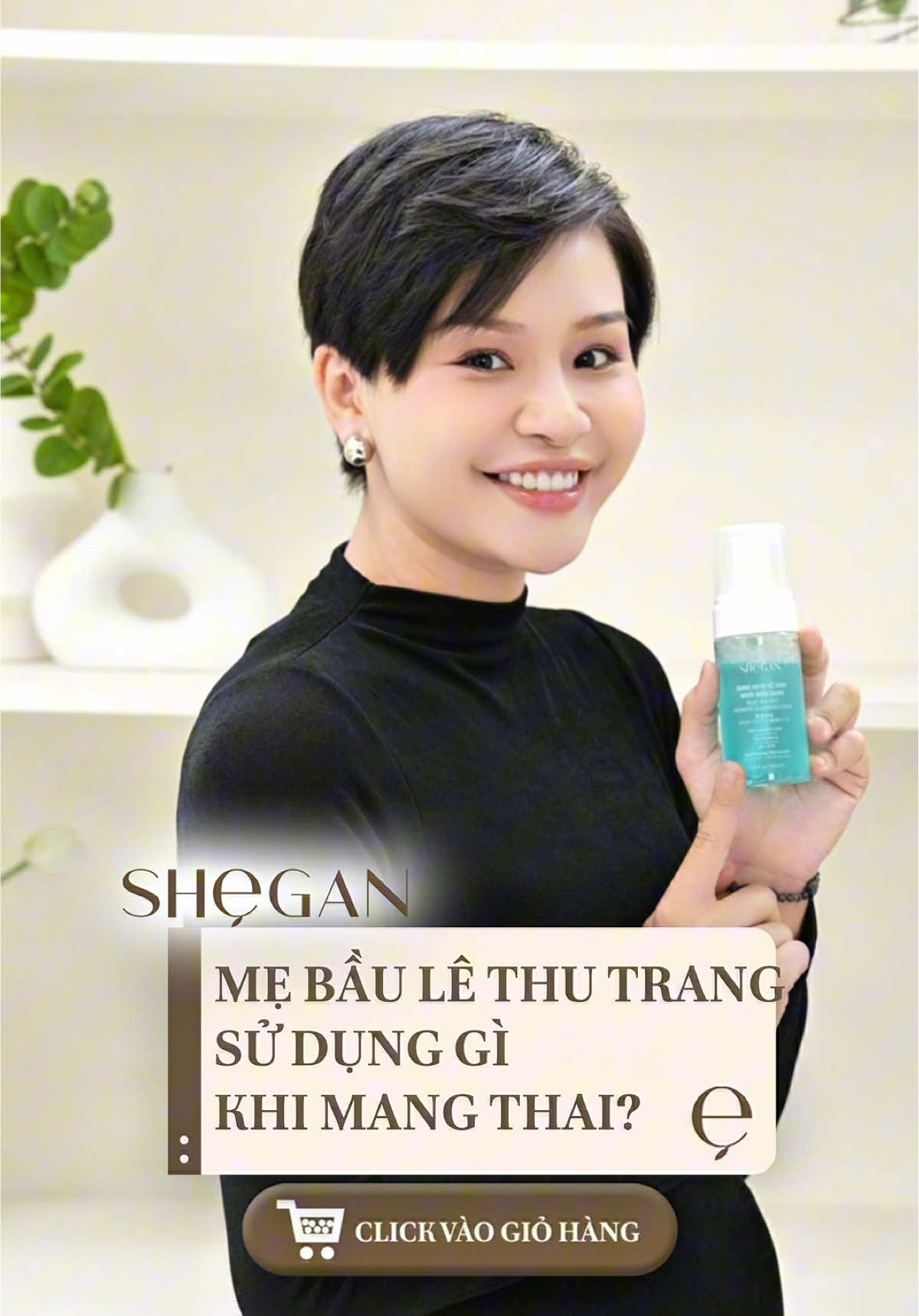 Thời gian mang thai vừa cần sự thoải mái và nhẹ nhàng cho cơ thể, vừa phải chọn sản phẩm dịu nhẹ, lành tính, mẹ bầu Lê Thu Trang (Quán quân The New Mentor) đã lựa chọn Dung dịch vệ sinh SHeGAN. Mẹ bầu nào cũng muốn trải nghiệm sự nhẹ nhàng, sạch thoáng, êm dịu của Dung dịch vệ sinh SHeGAN khi mang thai thì phải “chốt đơn” liền nha! #lethutrang #landaulamme #lanthutre #shegan #xuhuongtiktok #sheganvietnam #myphamthuanchay #myphammebau #skincare #lamdep #dungdichvesinh #dungdichvesinhphunu #dungdichvesinhshegan 