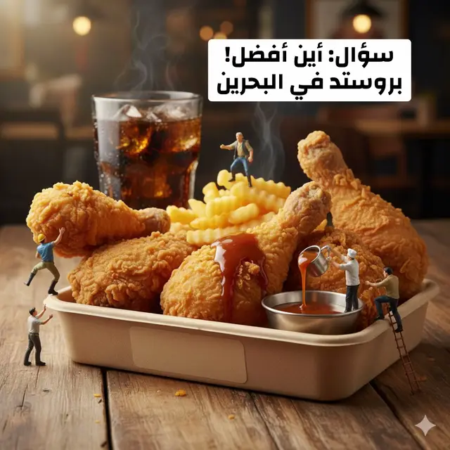 وين افضل مكان بروستد في البحرين 🇧🇭 