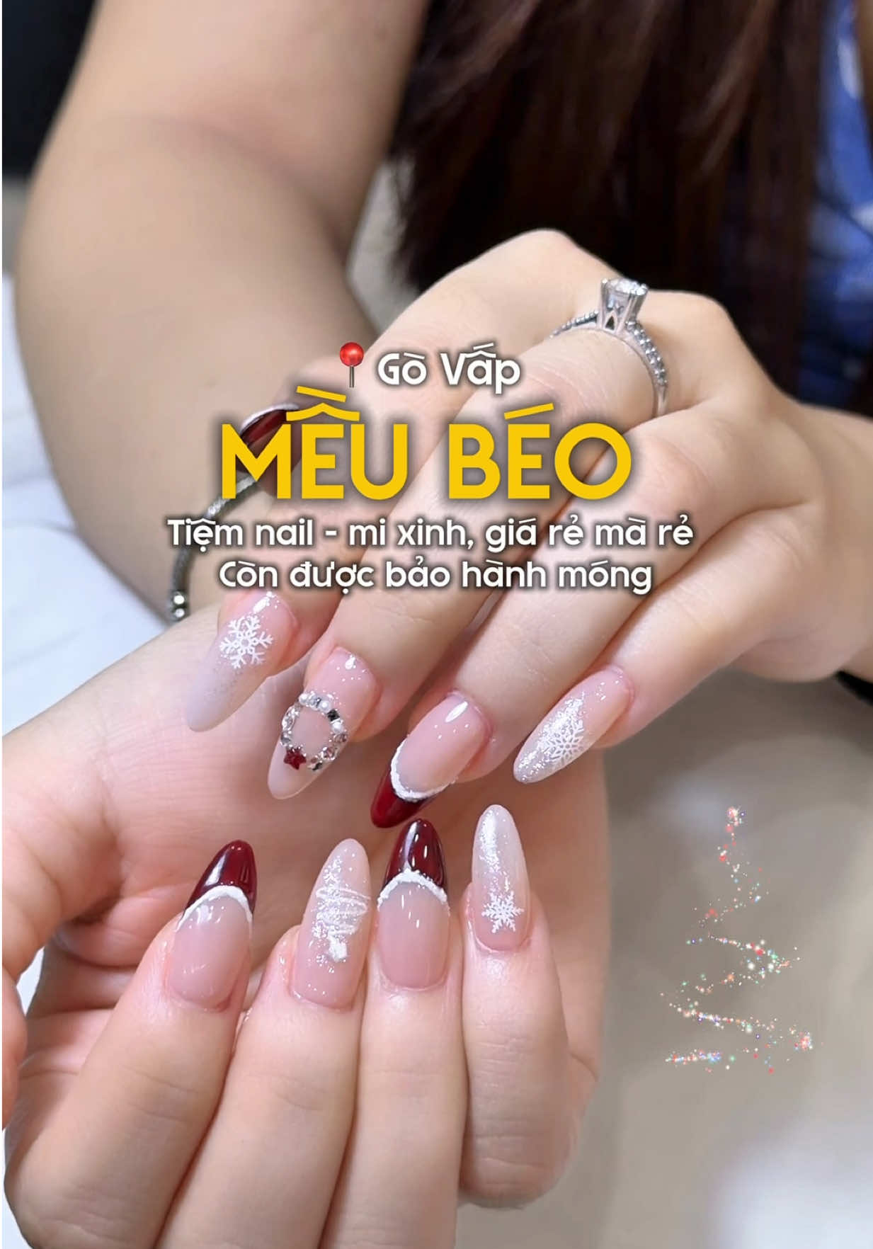 Bỏ túi tiệm nail xinh ngay Gò Vấp nè 😜 #rualinhcam #saigondidau #nail #meubeonail #nailgovap 