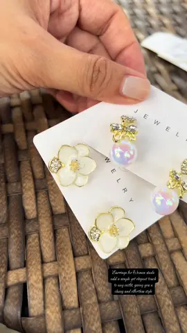 Earrings for Women studs add a simple yet elegant touch to any outfit, giving you a classy and effortless style that suits both casual and formal looks; their lightweight and durable design makes them perfect for daily wear. Elevate your accessories with these timeless stud earrings. #WomenStudEarrings #ElegantAccessories #FashionJewelry #DailyWearEarrings #TikTokAffiliate