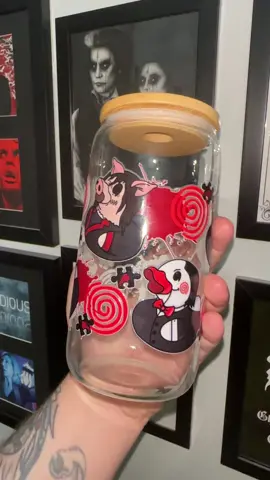 Saw buddies drinkware is all you need this Christmas  Grab yours now from our website & Etsy store & enjoy a cheeky discount over Black Friday  Shop 🔗 in bio  #drinkware #rubberducks #sawmovie #horror #SmallBusiness 