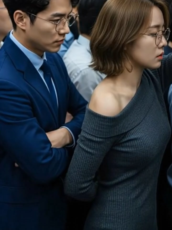 Crowded Subway During Rush Hour #aiart #japan #japanrushhour #subway #tokyo #japanbus #crowdedtrain