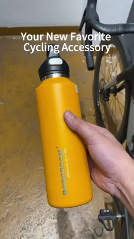 The Only Bottle You Need on Two Wheels.#waterbottle #bicycle #cyclingequipment #thermos #Outdoors #bike #bikelife #tiktokshop #boboroom #cup 