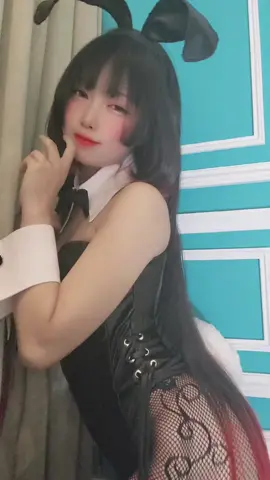 レイヤー×3&モデル×1でバニーあわせなう♥️