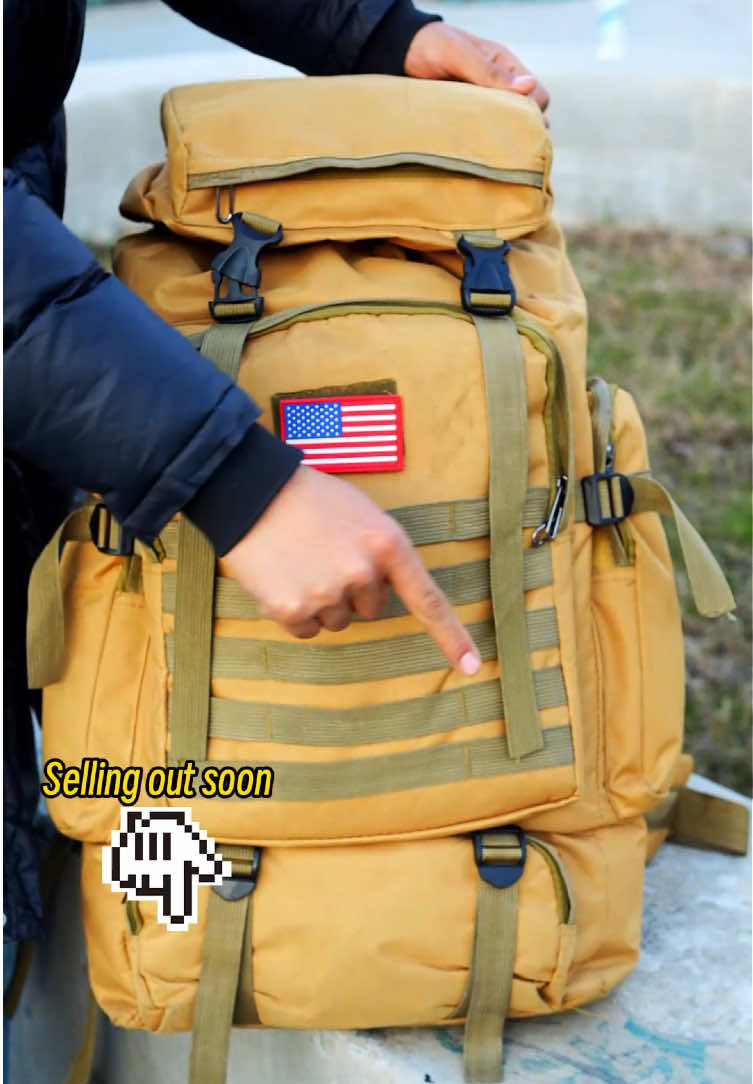 🥳80L outdoor backpack, are you ready?🔥💯  #tiktokshop  #hunting #camping #campinglife #TikTokShopBlackFriday ##Hiking#fishing #deals #Outdoors #mensfashion  #SpringTok #bag #backpack #bugbag #tactical #camo #tacticalgear