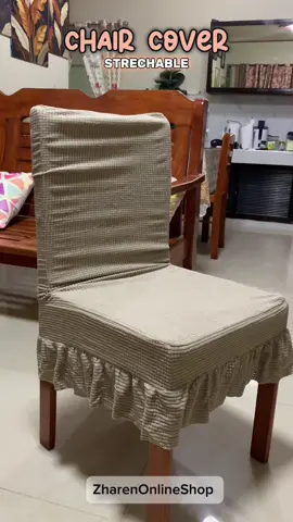GRABE ANG GANDA NG CHIAR COVER NATO STRECHABLE SUPER ELEGANT NGA NG DINING CHAIR NYO PAG MAY GANTO KAYONG CHAIR COVER #chaircover #fyp 